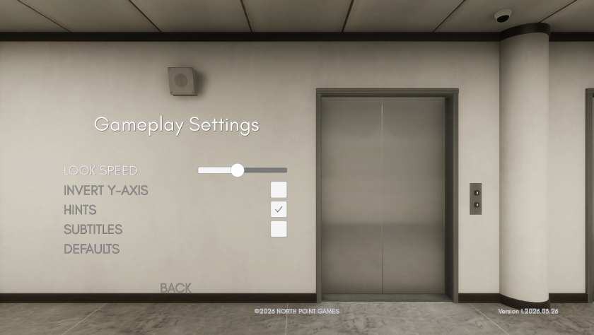 Game setting choices in Office Aberrations
