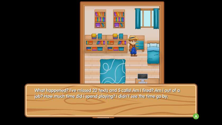 A person in an apartment in Sunrise's Order