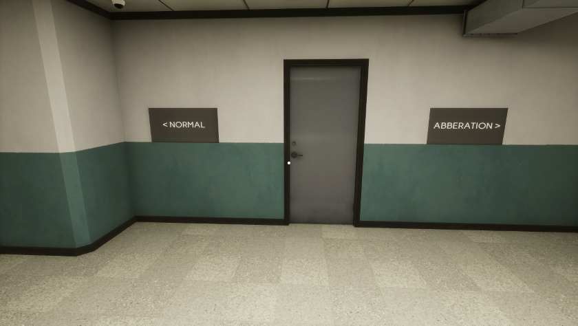 A hallway in Office Aberrations