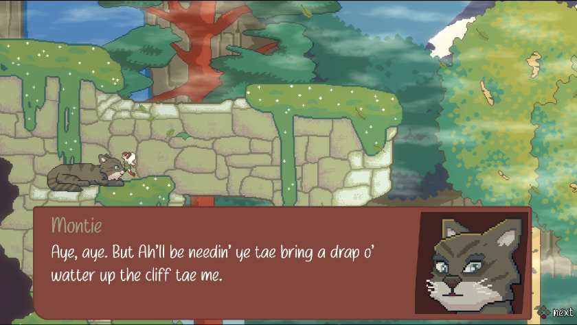 An NPC in Fairy Springs