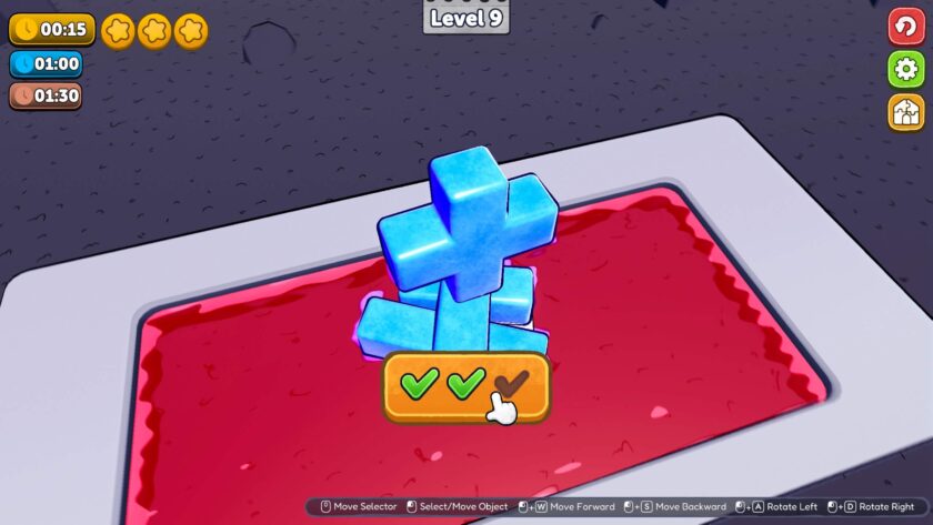 Pure Balance: Equilibrium balancing in place