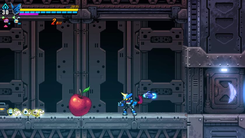 Super Alloy Crush a big apple