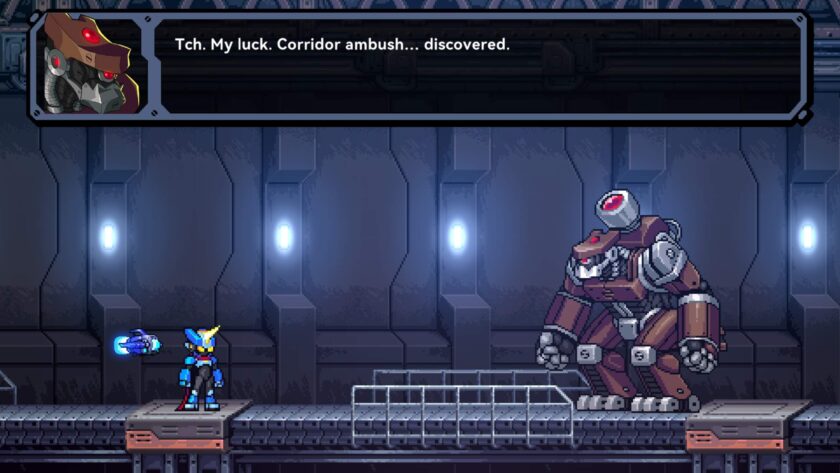 Super Alloy Crush boss fight