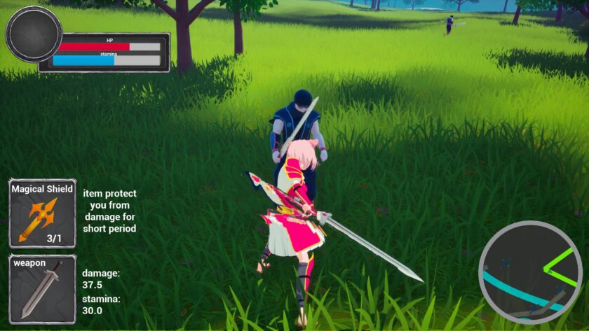 Mochiko the Samurai ninja fight