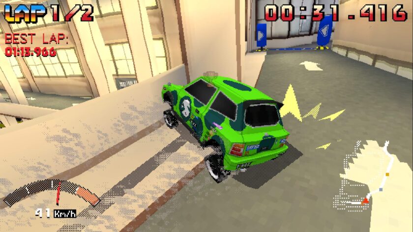 Parking Garage Rally Circuit drifting
