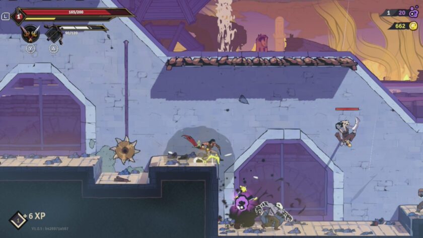 The Rogue Prince of Persia platforming
