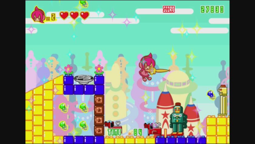 Spica Adventures exploring a level