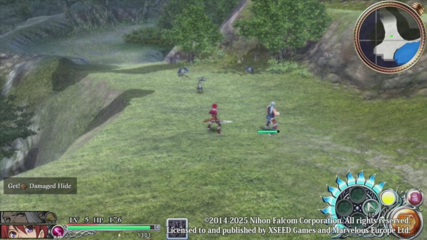 Ys Memorie: Revelations in Celceta exploring the forest