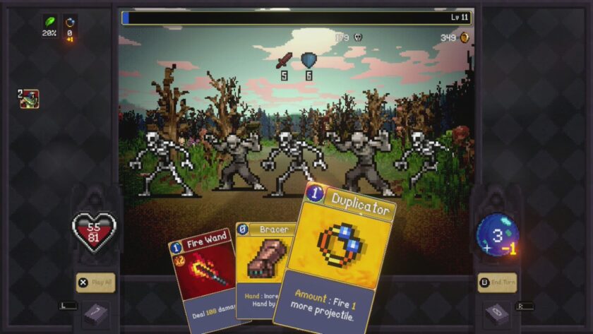 Vampire Crawlers battle