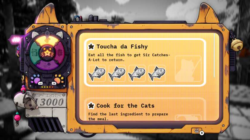 Part of the journal in Cat Me If You Can