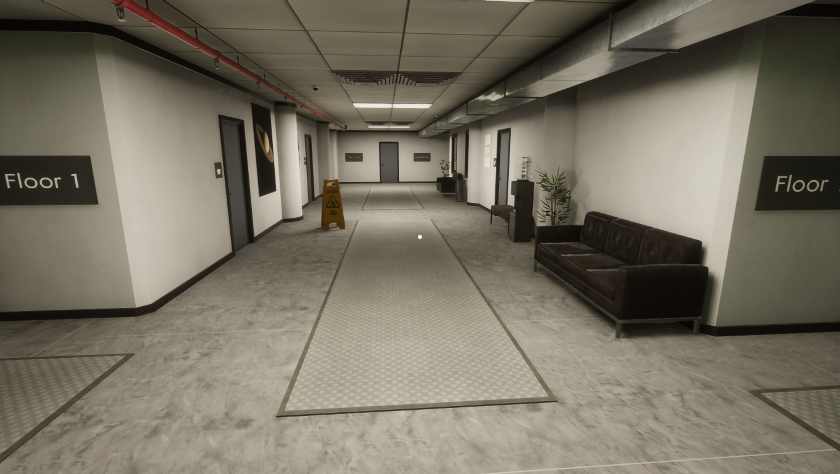 The first floor in Office Aberrations