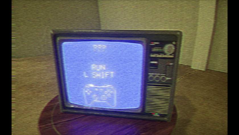 An old TV in Back*Space