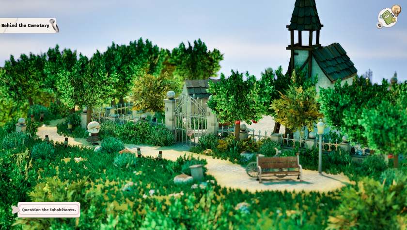 A church in Ambroise Niflette & the Gleaned Bell