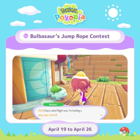 Promotional image for Bulbasaur's Event, published on LadiesGamers