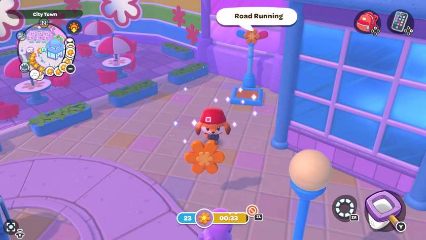 My character at the start of the Road Running challenge course. Published on LadiesGamers