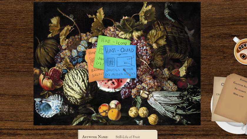 The Tutorial for I Eat Paintings When The Guards Aren't Looking