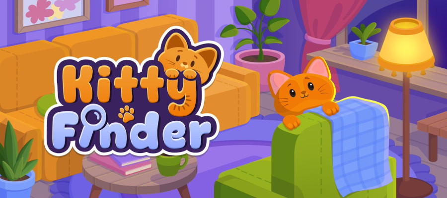 Kitty Finder logo and key art