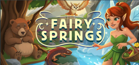 A fairy and the words Fairy Springs