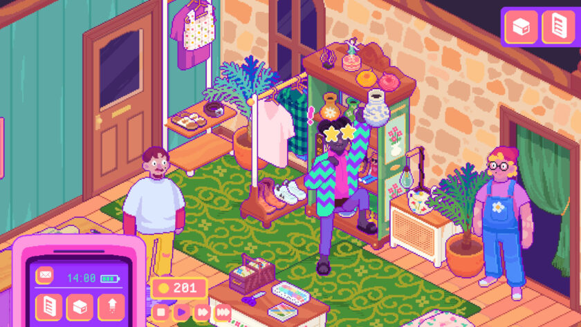 Screenshot for the video game Thrifty Business published on LadiesGamers.com