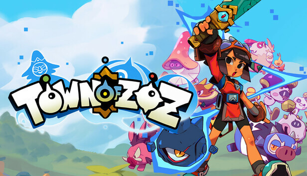 Town of Zoz the hero and a ghost pal