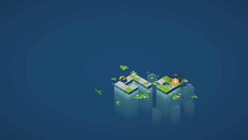 FrogBlock taking on a puzzle
