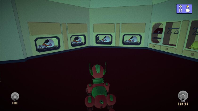 ROVA sleeping NPCs