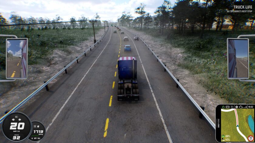 Truck Driver: The American Dream driving about