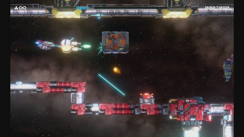 R-Type Dimensions III careful manoeuvre 