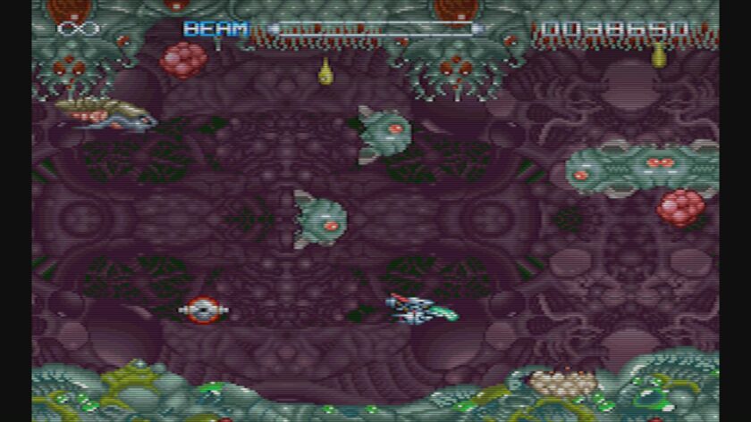 R-Type Dimensions III retro graphics