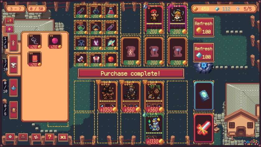 A shop in Abyss Deck.