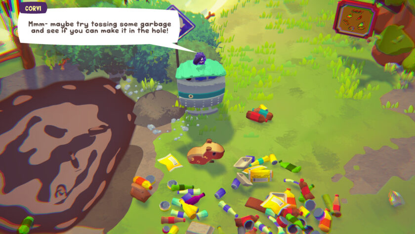 Screenshot for video game Capy Castaway, published on LadiesGamers