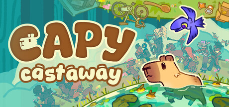 Featured image for video game Capy Castaway, published on LadiesGamers