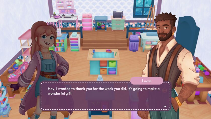 Screenshot for video game Craftiny, published on LadiesGamers