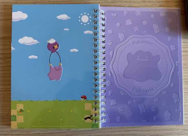 The notebook that was offered in the My Nintendo Store for Pokopia published on LadiesGamers