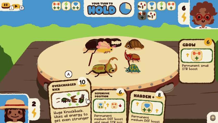 Beetle battle arena on top of a tambourine. Published on LadiesGamers