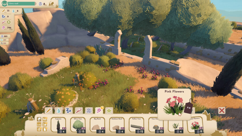 Screenshot for video game Little Sheep Valley, published on LadiesGamers