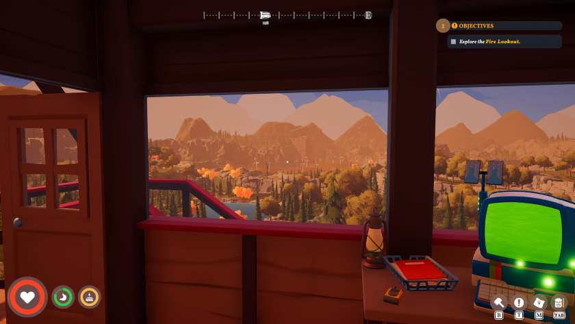 The view from a lookout post in Outbound.