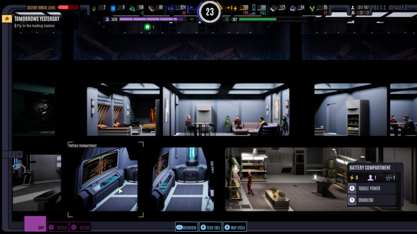 Screenshot for video game Star Trek Voyager - Across the Unknown, published on LadiesGamers