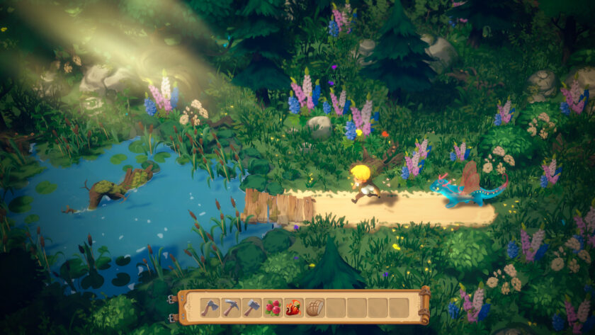 Screenshot for video game Dragon Shelter, published on LadiesGamers