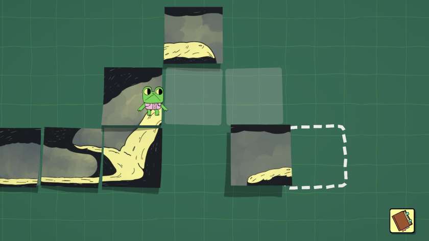 A puzzle from Walk the Frog.