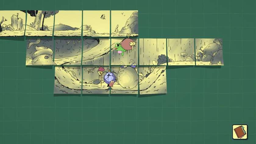 A puzzle from Walk the Frog.