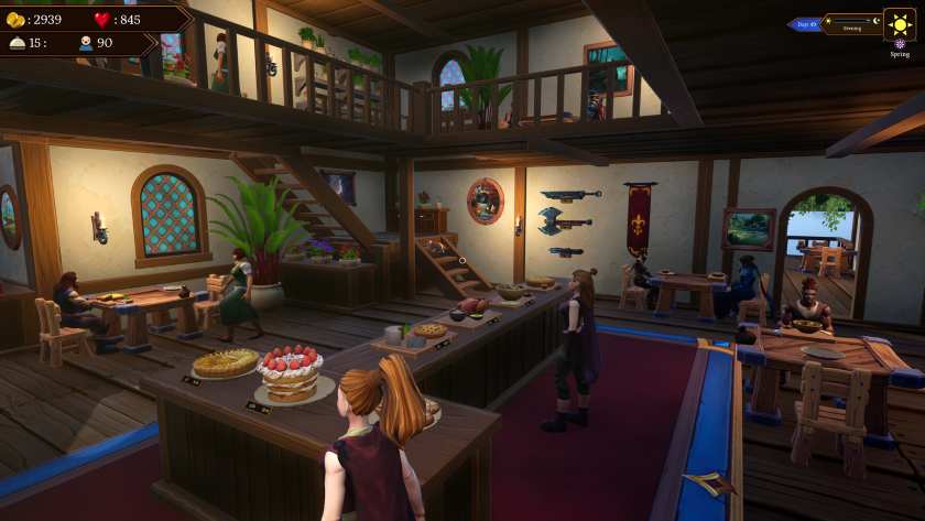 Tavern interior in Rekindled