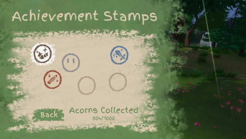 Achievement stamps in Snouty And The Great Rift