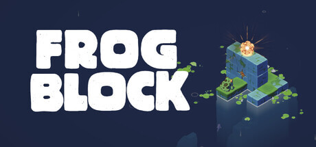 FrogBlock title and level in background