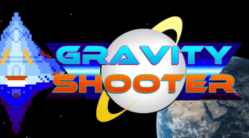 Gravity Shooter a space ship in space