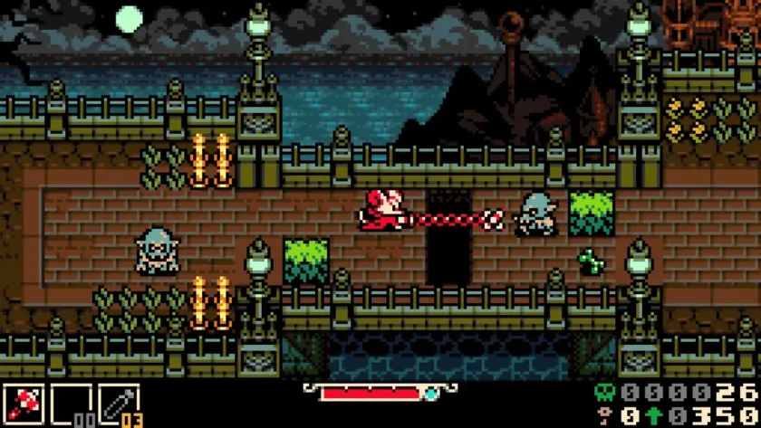 Mina the Hollower defeating a enemy