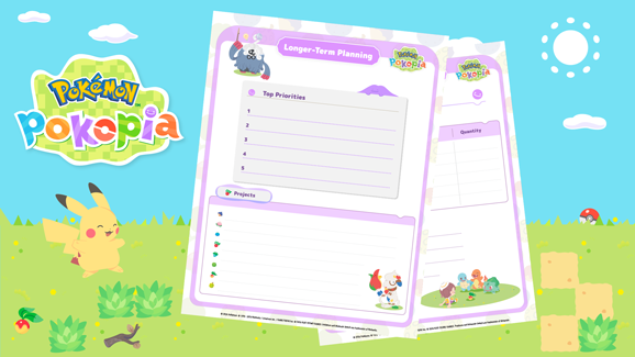The planners you can print for Pokopia published on LadiesGamers