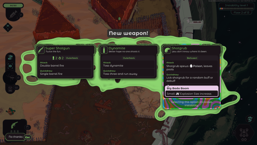Enter the Chronosphere upgrade choice