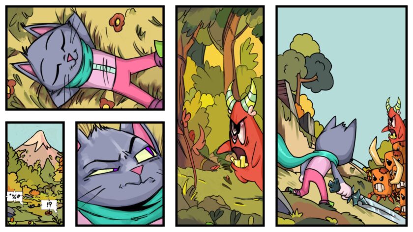 catniss around the worldstory board