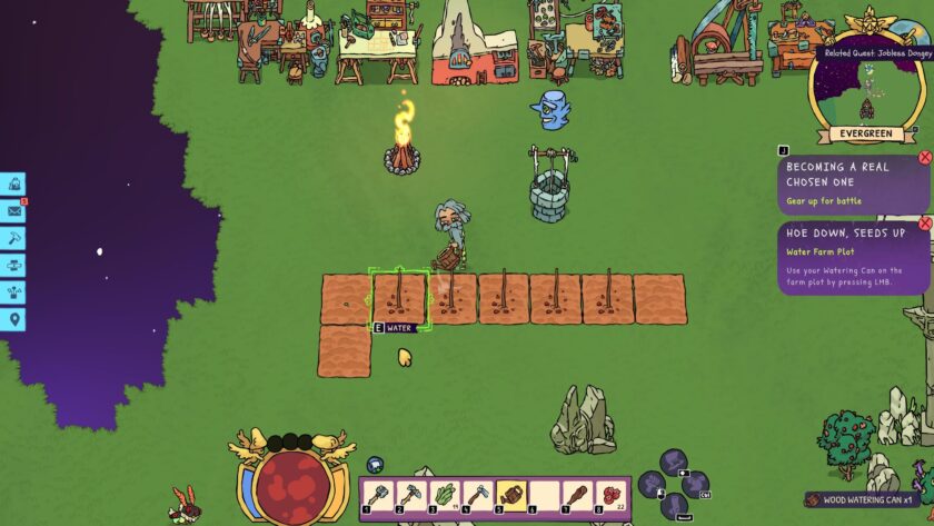 Good Heavens! farming